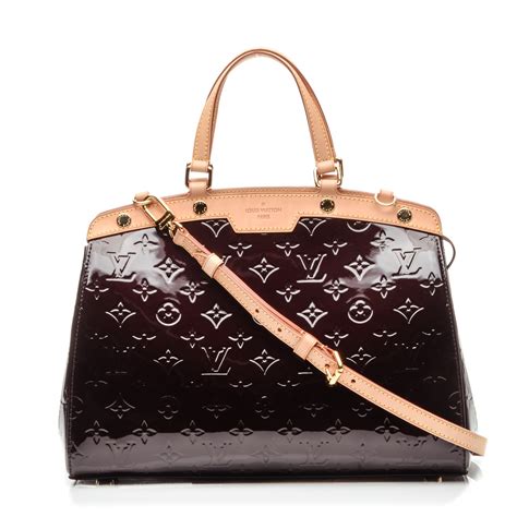 louis vuitton brea amarante|LOUIS VUITTON Vernis Brea MM Amarante.